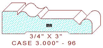 Door/Window Casing 3" - 96