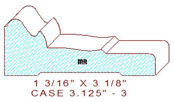 Door/Window Casing 3-1/8" - 3