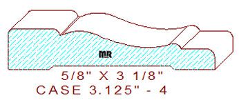 Door/Window Casing 3-1/8" - 4