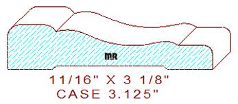 Door/Window Casing 3-1/8" Door/Window Casing 3-1/8"