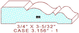 Door/Window Casing 3-5/32" - 1