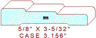 Door/Window Casing 3-5/32" Door/Window Casing 3-5/32"