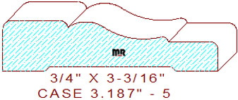 Door/Window Casing 3-3/16" - 5