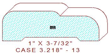 Door/Window Casing 3-7/32" - 13 Door/Window Casing 3-7/32" - 13