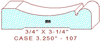 Door/Window Casing 3-1/4" - 107