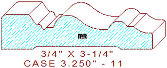 Door/Window Casing 3-1/4" - 11