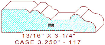 Door/Window Casing 3-1/4" - 117