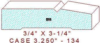 Door/Window Casing 3-1/4" - 134