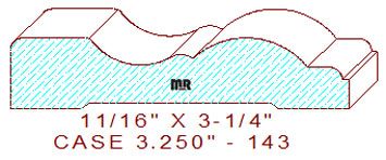 Door/Window Casing 3-1/4" - 143