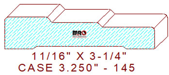 Door/Window Casing 3-1/4" - 145