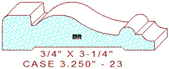 Door/Window Casing 3-1/4" - 23