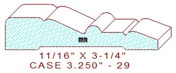 Door/Window Casing 3-1/4" - 29 Door/Window Casing 3-1/4" - 29
