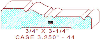 Door/Window Casing 3-1/4" - 44 Door/Window Casing 3-1/4" - 44