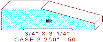 Door/Window Casing 3-1/4" - 50 Door/Window Casing 3-1/4" - 50