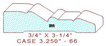Door/Window Casing 3-1/4" - 66 Door/Window Casing 3-1/4" - 66