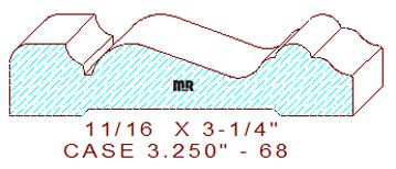 Door/Window Casing 3-1/4" - 68