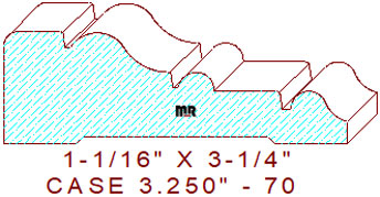 Door/Window Casing 3-1/4" - 70
