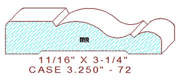 Door/Window Casing 3-1/4" - 72