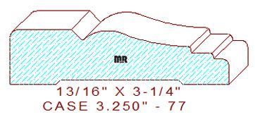 Door/Window Casing 3-1/4" - 77 Door/Window Casing 3-1/4" - 77