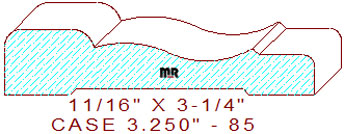 Door/Window Casing 3-1/4" - 85