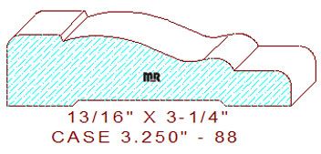 Door/Window Casing 3-1/4" - 88