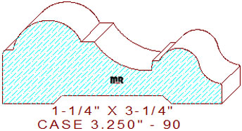 Door/Window Casing 3-1/4" - 90