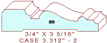 Door/Window Casing 3-5/16" - 2