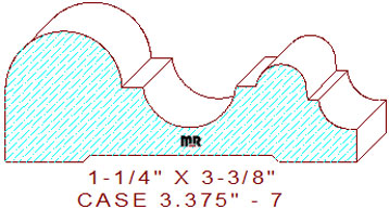 Door/Window Casing 3-3/8" - 7 Door/Window Casing 3-3/8" - 7