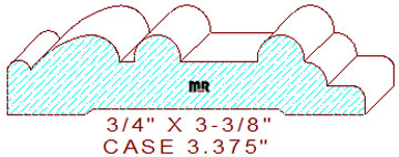 Door/Window Casing 3-3/8"