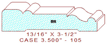 Door/Window Casing 3-1/2" - 105