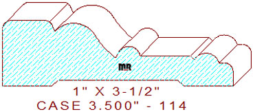 Door/Window Casing 3-1/2" - 114