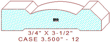 Door/Window Casing 3-1/2" - 12 Door/Window Casing 3-1/2" - 12