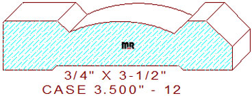 Door/Window Casing 3-1/2" - 12