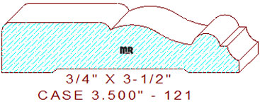 Door/Window Casing 3-1/2" - 121
