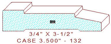 Door/Window Casing 3-1/2" - 132