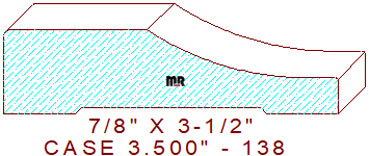 Door/Window Casing 3-1/2" - 138 Door/Window Casing 3-1/2" - 138