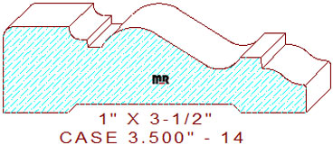 Door/Window Casing 3-1/2" - 14