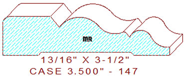 Door/Window Casing 3-1/2" - 147