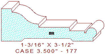 Door/Window Casing 3-1/2" - 177