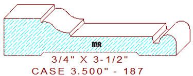 Door/Window Casing 3-1/2" - 187