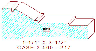 Door/Window Casing 3-1/2" - 217 Door/Window Casing 3-1/2" - 217