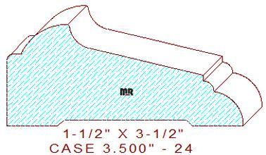 Door/Window Casing 3-1/2" - 24