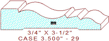 Door/Window Casing 3-1/2" - 29