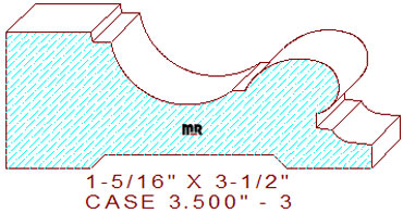 Door/Window Casing 3-1/2" - 3 Door/Window Casing 3-1/2" - 3