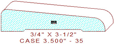Door/Window Casing 3-1/2" - 35 Door/Window Casing 3-1/2" - 35