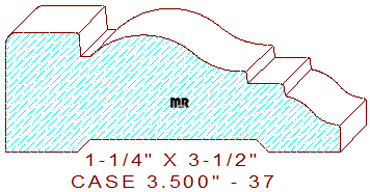 Door/Window Casing 3-1/2" - 37 Door/Window Casing 3-1/2" - 37