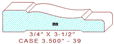 Door/Window Casing 3-1/2" - 39