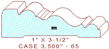 Door/Window Casing 3-1/2" - 65