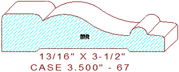 Door/Window Casing 3-1/2" - 67
