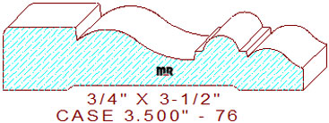 Door/Window Casing 3-1/2" - 76